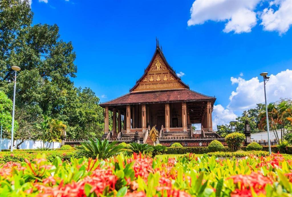 Le Luxe Boutique Hotel Vientiane Exterior foto